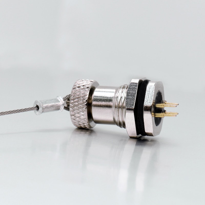Dust Protective Cap For M8 Female Panel Mount Connector IP67