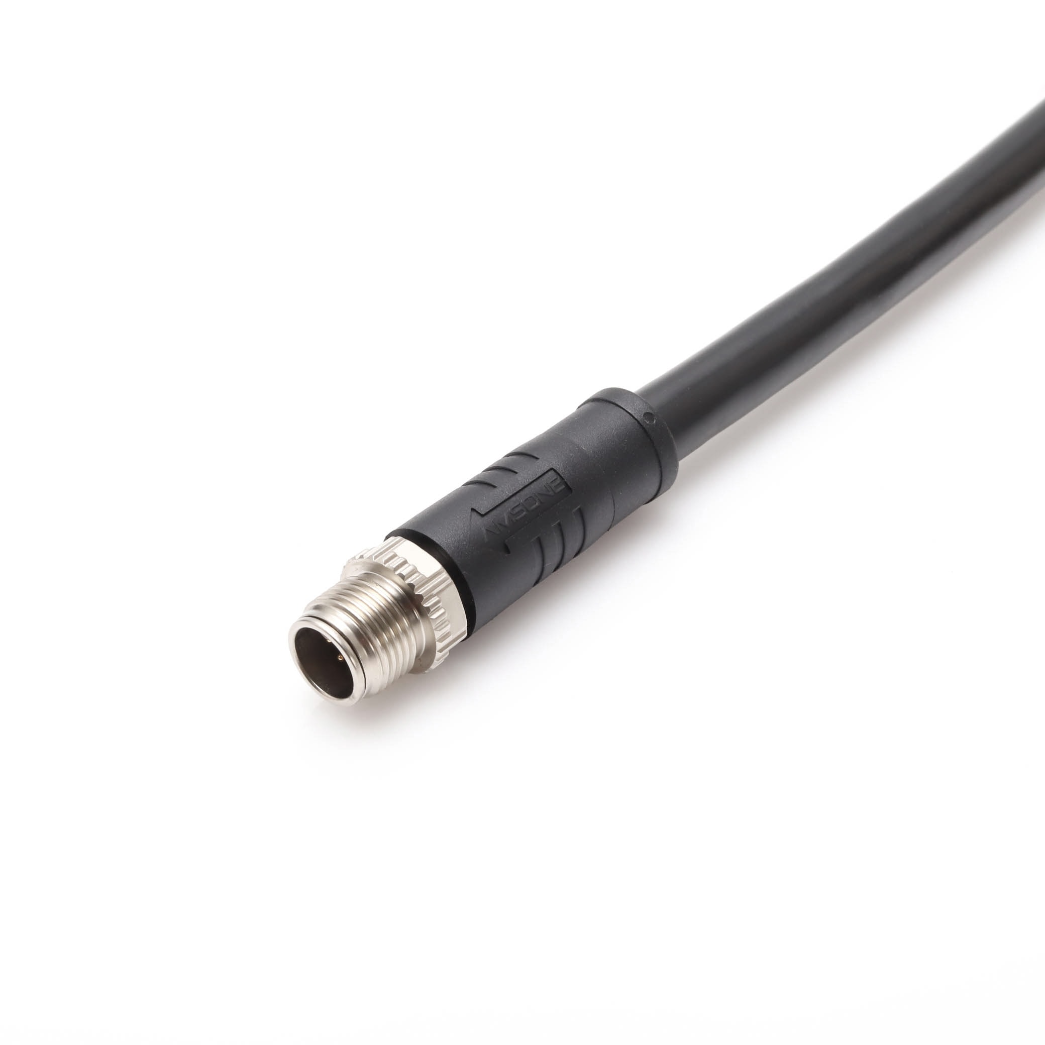 M12 Hybrid Connector,Male,M12 Y-Coded Power Signal Ethernet Cable