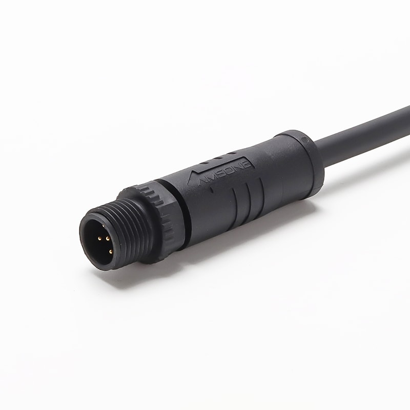 M12 Anti Vibrate Connector,Industrial Automation Robot Sensor Cable